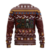 Affenpinscher Dog Halloween Christmas Ugly Christmas Sweater Xmas Holiday Patterns - Wonder Print Shop