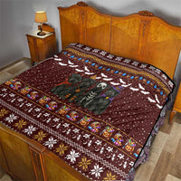 Affenpinscher Dog Halloween Christmas Quilt Xmas Holiday Patterns - Wonder Print Shop