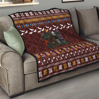 Affenpinscher Dog Halloween Christmas Quilt Xmas Holiday Patterns - Wonder Print Shop