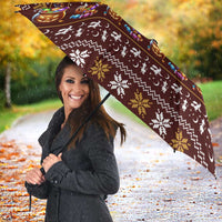 Affenpinscher Dog Halloween Christmas Umbrella Xmas Holiday Patterns - Wonder Print Shop