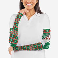 Alaskan Malamute Winter Tree Christmas Arm Sleeves Xmas Holiday Patterns - Wonder Print Shop