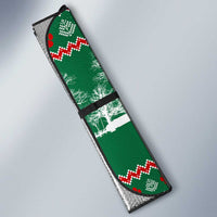 Alaskan Malamute Winter Tree Christmas Auto Sun Shade Xmas Holiday Patterns - Wonder Print Shop