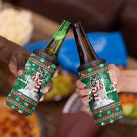 Alaskan Malamute Winter Tree Christmas 4 in 1 Can Cooler Tumbler Xmas Holiday Patterns - Wonder Print Shop