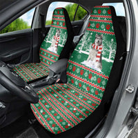 Alaskan Malamute Winter Tree Christmas Car Seat Cover Xmas Holiday Patterns - Wonder Print Shop