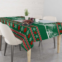 Alaskan Malamute Winter Tree Christmas Tablecloth Xmas Holiday Patterns - Wonder Print Shop
