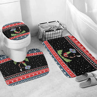 Alien Christmas Bathroom Set Xmas Holiday Patterns - Wonder Print Shop