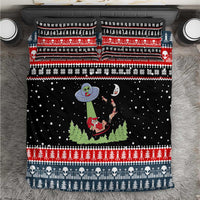 Alien Christmas Bedding Set Xmas Holiday Patterns - Wonder Print Shop