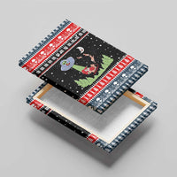 Alien Christmas Canvas Wall Art Xmas Holiday Patterns - Wonder Print Shop