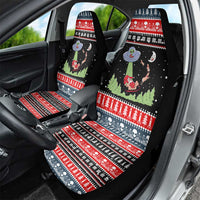 Alien Christmas Car Seat Cover Xmas Holiday Patterns - Wonder Print Shop