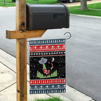 Alien Christmas Garden Flag Xmas Holiday Patterns - Wonder Print Shop
