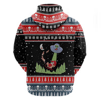 Alien Christmas Hoodie Xmas Holiday Patterns - Wonder Print Shop