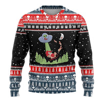 Alien Christmas Ugly Christmas Sweater Xmas Holiday Patterns - Wonder Print Shop