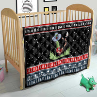 Alien Christmas Quilt Xmas Holiday Patterns - Wonder Print Shop