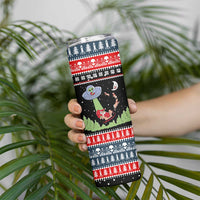 Alien Christmas Skinny Tumbler Xmas Holiday Patterns - Wonder Print Shop