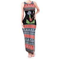 Alien Christmas Tank Maxi Dress Xmas Holiday Patterns - Wonder Print Shop