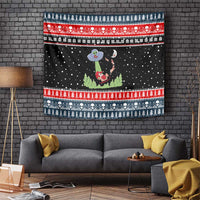 Alien Christmas Tapestry Xmas Holiday Patterns - Wonder Print Shop