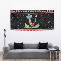 Alien Christmas Tapestry Xmas Holiday Patterns - Wonder Print Shop