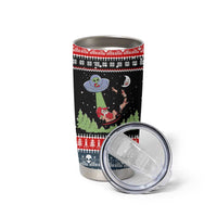 Alien Christmas Tumbler Cup Xmas Holiday Patterns - Wonder Print Shop