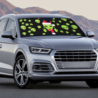 Alien Christmas Auto Sun Shade Xmas Holiday Patterns - Wonder Print Shop