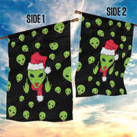 Alien Christmas Garden Flag Xmas Holiday Patterns - Wonder Print Shop