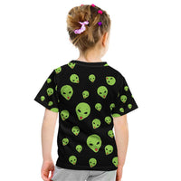 Alien Christmas Kid T Shirt Xmas Holiday Patterns - Wonder Print Shop