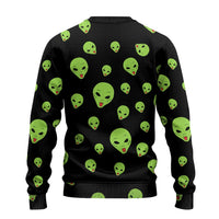 Alien Christmas Ugly Christmas Sweater Xmas Holiday Patterns - Wonder Print Shop