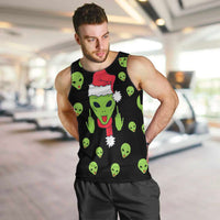 Alien Christmas Men Tank Top Xmas Holiday Patterns - Wonder Print Shop