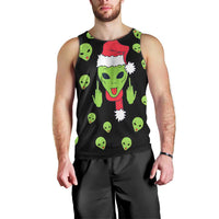 Alien Christmas Men Tank Top Xmas Holiday Patterns - Wonder Print Shop
