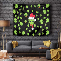 Alien Christmas Tapestry Xmas Holiday Patterns - Wonder Print Shop