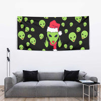 Alien Christmas Tapestry Xmas Holiday Patterns - Wonder Print Shop