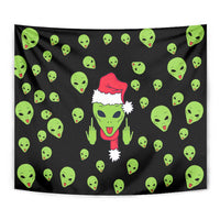 Alien Christmas Tapestry Xmas Holiday Patterns - Wonder Print Shop