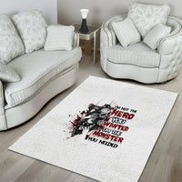 I'm Not The Hero You Wanted Area Rug - Wonder Print Shop