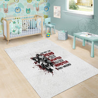 I'm Not The Hero You Wanted Area Rug - Wonder Print Shop