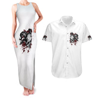 I'm Not The Hero You Wanted Couples Matching Tank Maxi Dress and Hawaiian Shirt - Wonder Print Shop