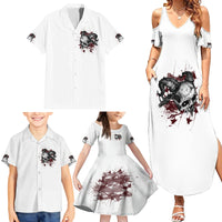 I'm Not The Hero You Wanted Family Matching Summer Maxi Dress and Hawaiian Shirt - Wonder Print Shop