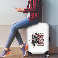 I'm Not The Hero You Wanted Luggage Cover - Wonder Print Shop