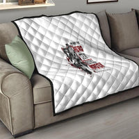 I'm Not The Hero You Wanted Quilt - Wonder Print Shop