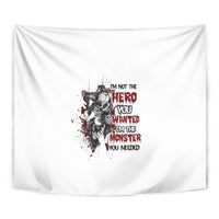 I'm Not The Hero You Wanted Tapestry - Wonder Print Shop