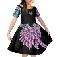 Skull Wings Roses - Zero Fuck Given Family Matching Summer Maxi Dress and Hawaiian Shirt - Wonder Print Shop