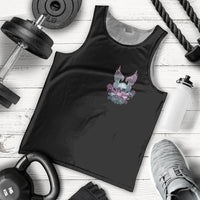 Skull Wings Roses - Zero Fuck Given Men Tank Top - Wonder Print Shop