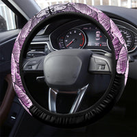 Skull Wings Roses - Zero Fuck Given Steering Wheel Cover - Wonder Print Shop