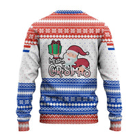 Paraguay Christmas Ugly Christmas Sweater with Red-White-Blue Design, National Seal, and Santa Motif - Wonder Print Shop