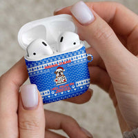 Christmas Stalker Bulldog AirPods Case Xmas Holiday Patterns - Wonder Print Shop