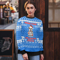 Christmas Stalker Bulldog Ugly Christmas Sweater Xmas Holiday Patterns - Wonder Print Shop