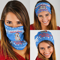 Christmas Stalker Bulldog Neck Gaiter Xmas Holiday Patterns - Wonder Print Shop
