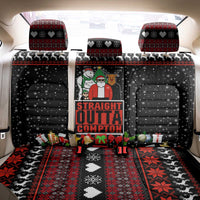Christmas Straight Outta Gangsta Claus Back Car Seat Cover Xmas Holiday Patterns - Wonder Print Shop