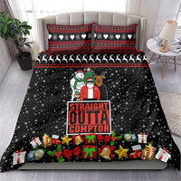 Christmas Straight Outta Gangsta Claus Bedding Set Xmas Holiday Patterns - Wonder Print Shop