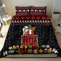 Christmas Straight Outta Gangsta Claus Bedding Set Xmas Holiday Patterns - Wonder Print Shop