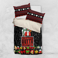 Christmas Straight Outta Gangsta Claus Bedding Set Xmas Holiday Patterns - Wonder Print Shop