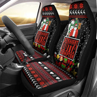 Christmas Straight Outta Gangsta Claus Car Seat Cover Xmas Holiday Patterns - Wonder Print Shop